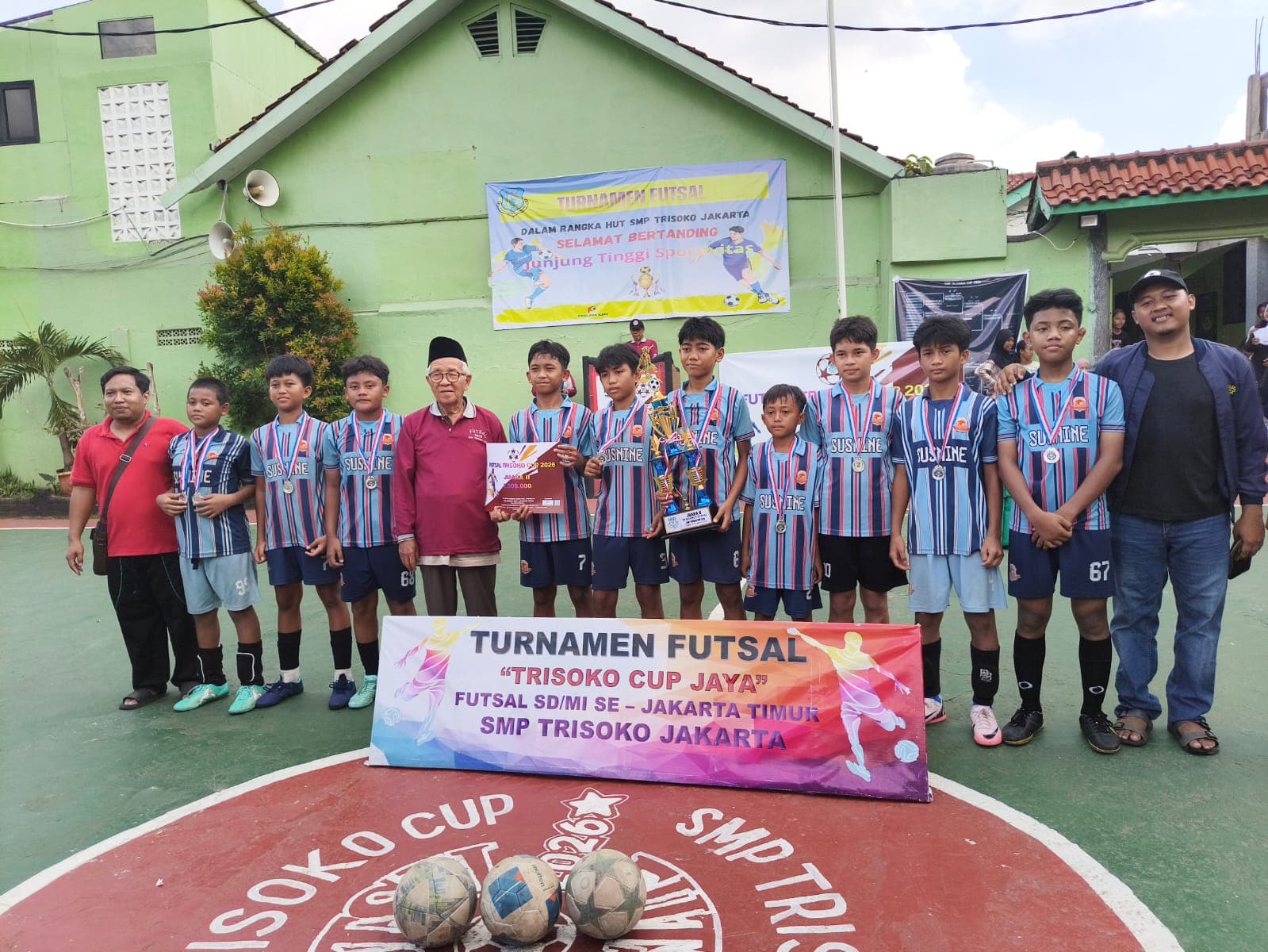 Keren! Tim Futsal SDN Susukan 09 Pagi Raih Juara 2 di Ajang TRISOKO CUP 2026